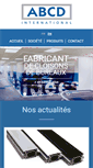 Mobile Screenshot of abcd-international.fr